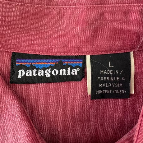90's Patagonia "雪なし" LS Duck Shirt Lサイズ