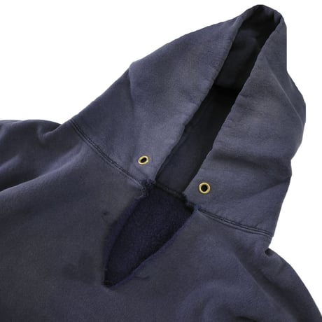 80's CHAMPION RW SWEAT PARKA "MICHIGAN" 4段 プリント XLサイズ USA製