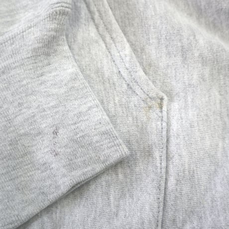 80’s CHAMPION RW SWEAT PARKA "目付き&染み込みプリント" XLサイズ USA製