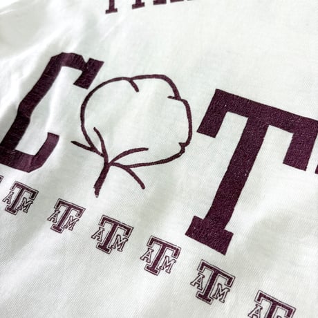 "boro" ～90's Hanes "Beat Texas" "両面" Tシャツ Lサイズ USA製