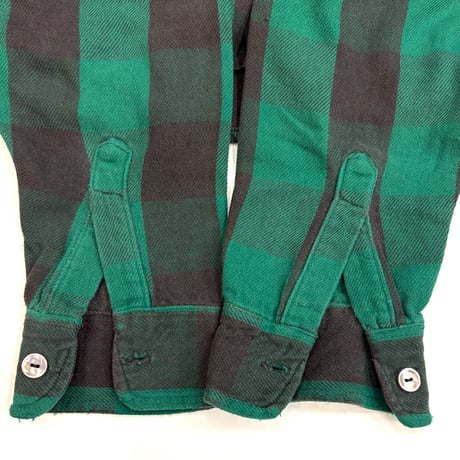 80's OSHKOSH B'GOSH Check Flannel Shirt Lサイズ USA製