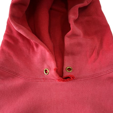 80's CHAMPION RW SWEAT PARKA "☆A☆H☆S☆" プリント Lサイズ USA製