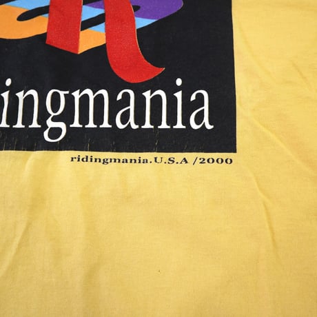 00's RIDINGMANIA "Play Station" LS Tee Mサイズ USA製