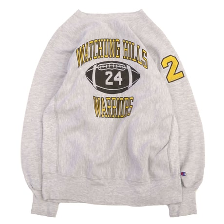 90's CHAMPION RW SWEAT "WATCHUNG HILLS" 3面 プリント XLサイズ USA製