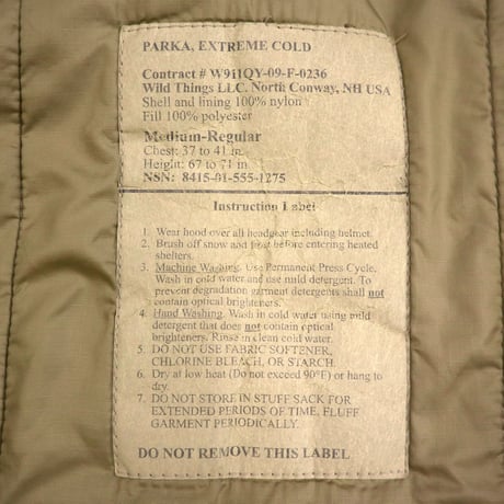 Wild Things Level7 PrimaLoft Jacket "USMC" "Happy Suit" Coyote MEDIUM REGULAR