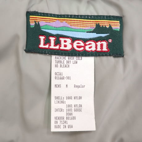 80's L.L. Bean "Penobscot Parka" Goose Down Jacket Mサイズ USA製