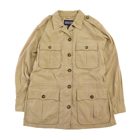 "Women's" 80's～90's LANDS' END サファリ ジャケット