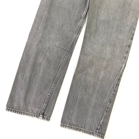 "Super Fade" 90's Levi's 501 "先染め" Black Denim Pants W32 USA製