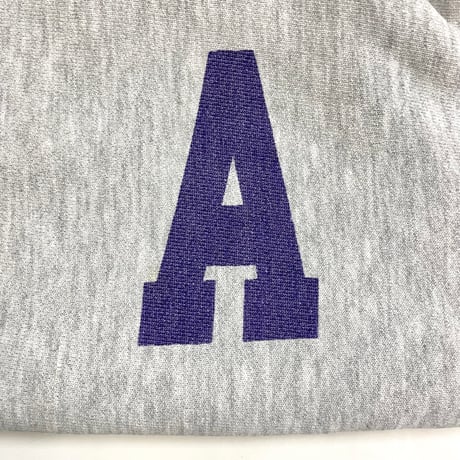 80's CHAMPION RW SWEAT PARKA "AMHERST" "両面" "染み込み" XLサイズ USA製
