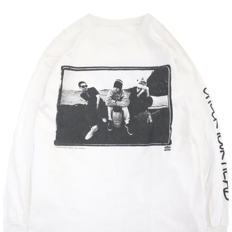 90's BEASTIE BOYS "CHECK YOUR HEAD" 両面&袖 プリント LS Tシャツ