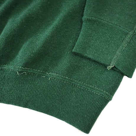 70's Collegiate Pacific "WOLFS" Color Flocky Sweat Mサイズ