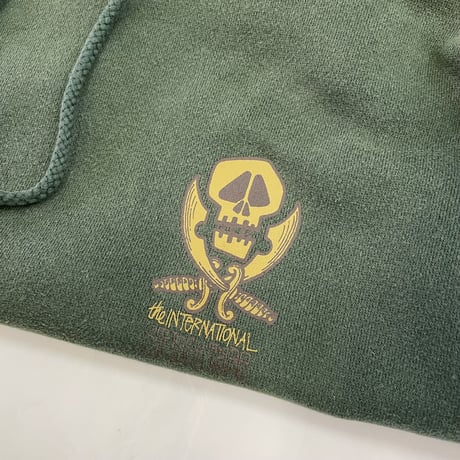 ～00's OLD STUSSY "the international～" Sweat Parka Mサイズ