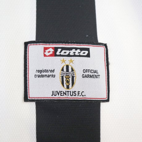 00's Lotto "Juventus" "Edgar Davids" Game Shirt