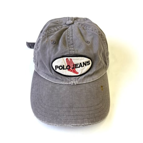 90's Polo Jeans "Wingfoot Patch" Cotton 6-panel Cap