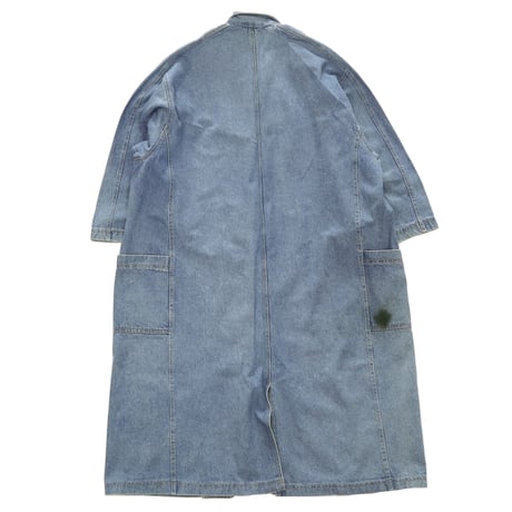 80's～90's MADE IN THE SHADE GARMENT Denim Long Coat Mサイズ USA製