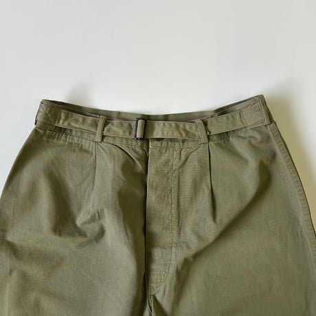 unknown Belted 1tuck Short Pants