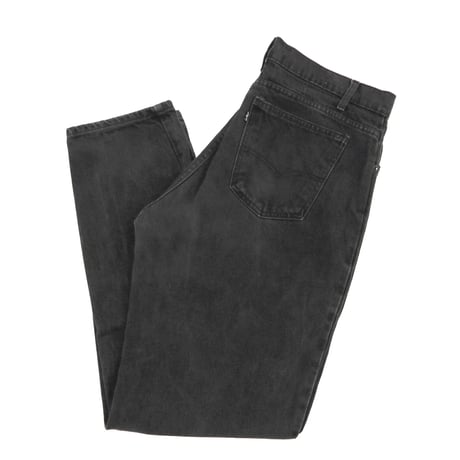 90's Levi's 550 "Super Black" Denim Pants 36×30 USA製
