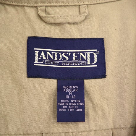 "Women's" 80's～90's LANDS' END サファリ ジャケット