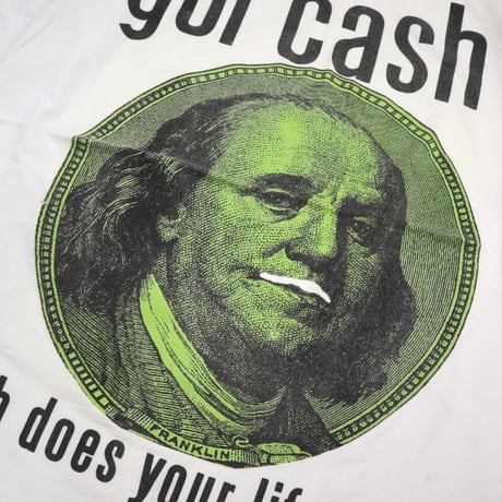 90'～00's "Benjamin Franklin" 大判 プリント Tシャツ XLサイズ