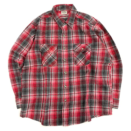 90's FIVE BROTHER Check Flannel Shirt XLサイズ