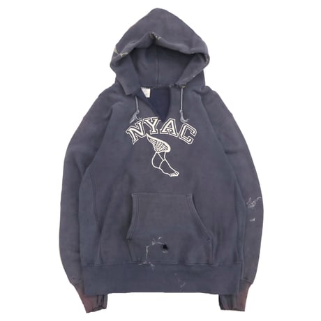 80's CHAMPION RW SWEAT PARKA "Wingfoot" "単色ハトメ" Navy XLサイズ USA製