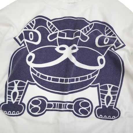 90's Hanes "Karl Wirsum" 両面 プリント Tシャツ XLサイズ USA製