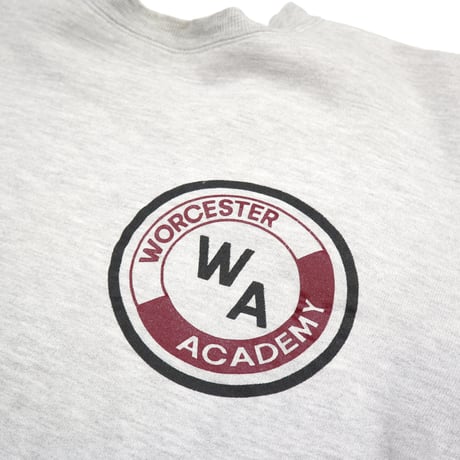 80's CHAMPION RW SWEAT "W face" "WORCESTER ACADEMY" Lサイズ USA製