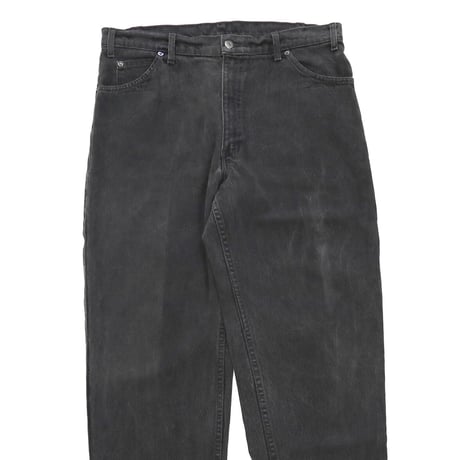 90's Levi's 550 "Super Black" Denim Pants 36×30 USA製