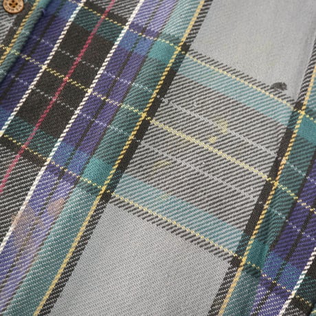 80's BIG MAC Check Flannel Shirt Mサイズ USA製