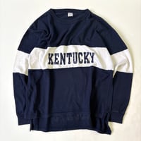 "Big Size" 80's CHAMPION "Kentucky Wildcats" "両面" LS Tシャツ XLサイズ USA製