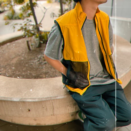 80's～ Adidas "Adventure" Nylon Paddling Vest Mサイズ