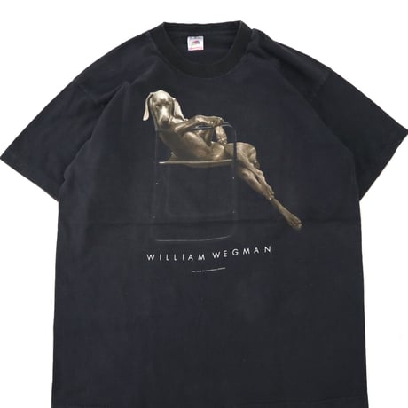 90's Fruit of the loom "William Wegman" プリント Tシャツ XLサイズ USA製