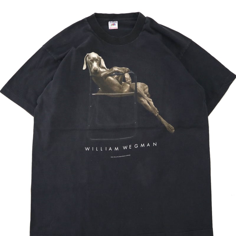 90's WILLIAM WEGMAN ウィリアムウェグマン　tシャツ 極美品 90s William Wegman Tシャツ USA製 ウィリアムウェグマン 90's