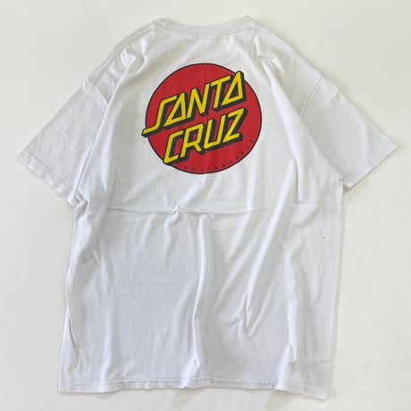 ～00's SANTA CRUZ "両面" Tシャツ (fits XL)