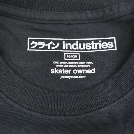 "New" KLEIN industries "鉄雄" LS Tシャツ