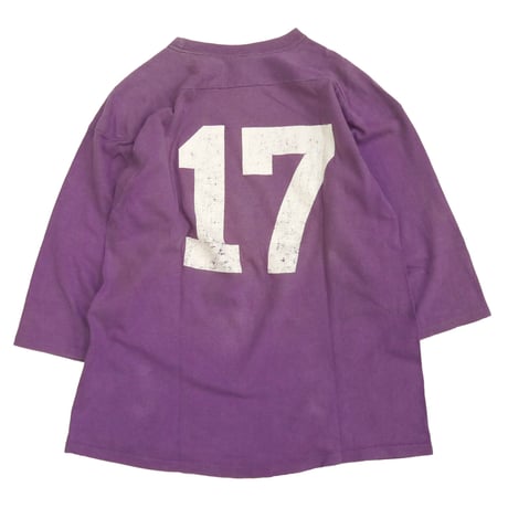 80's CHAMPION "HOLY CROSS" "両面" Football Tee Lサイズ USA製
