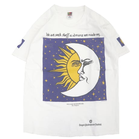 90's Fruit of the loom "William Shakespeare" アート プリント Tシャツ XLサイズ