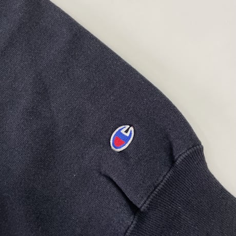 "Rare" 90's CHAMPION RW SWEAT "両袖プリント" "Black" XXLサイズ USA製