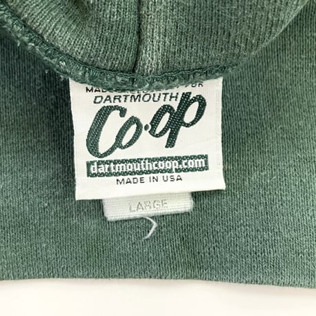 90's～ The Cotton Exchange "DARTMOUTH" "Reverse Type" Sweat Parka Lサイズ USA製