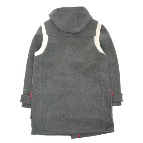 STUSSY×GLOVERALL Wool Duffle Coat GREY Mサイズ ENGLAND製