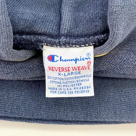 90's CHAMPION RW SWEAT PARKA "CERGRO" "両面" XLサイズ USA製