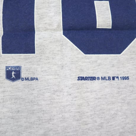 90's STARTER "NOMO" 両面 プリント Tシャツ 杢グレー Lサイズ USA製