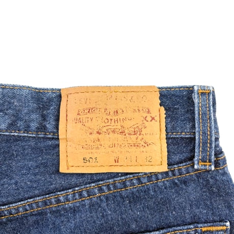 90's Levi's 501 "Cut Off" Denim Short Pants W34 USA製