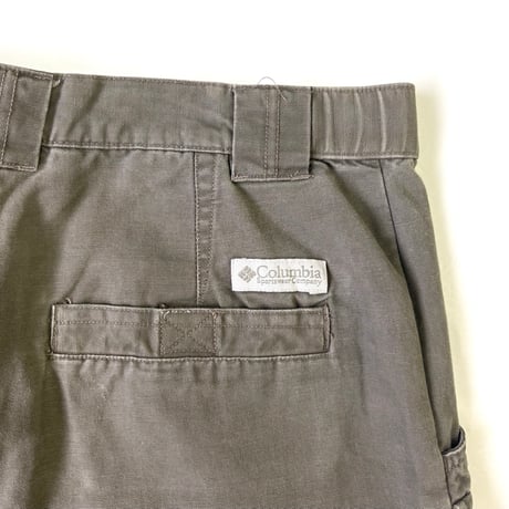 00's Columbia Cotton Cargo Short Pants W32