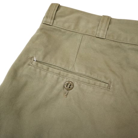 60's US ARMY "Cotton" Trousers Chino Pants 32×31