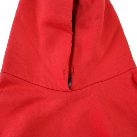 90's ONEITA Sweat Parka Solid Red Lサイズ