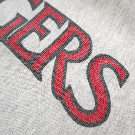 80's CHAMPION RW SWEAT PARKA "RUTGERS" 染み込み プリント Lサイズ USA製