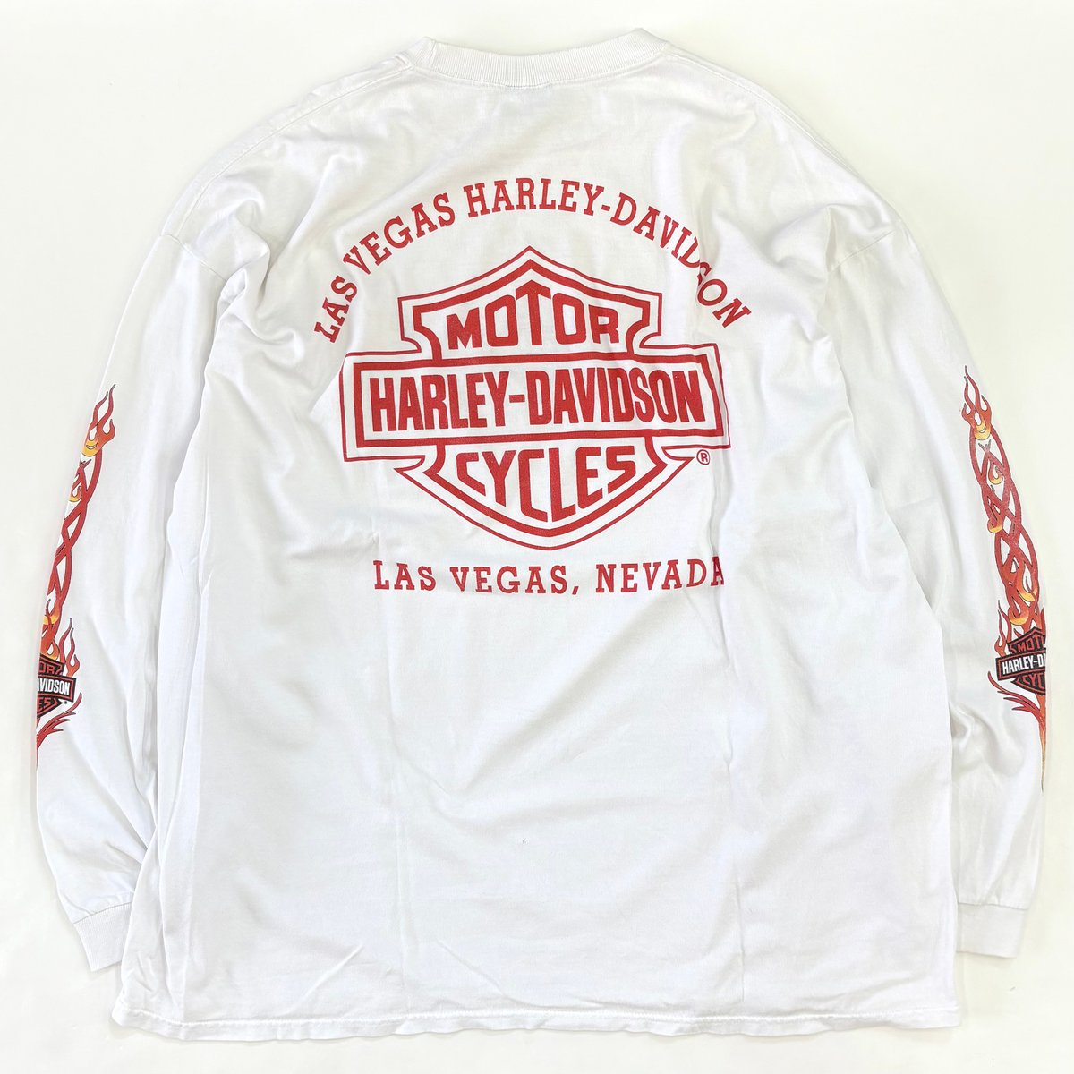 【レア】00sUSA Harley-Davidson両面プリント ロンT XXL 00's Harley Davidson 