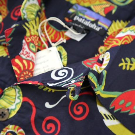 Deadstock 00's Patagonia "pataloha" 深海魚柄 アロハ シャツ Lサイズ