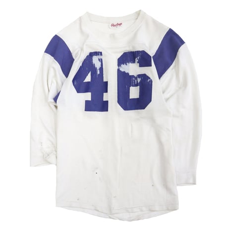 "boro" 70's～80's Rawlings "両面" Football Tee